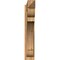 Ekena Millwork Olympic Rough Sawn Arts and Crafts Outlooker, Western Red Cedar, 6"W x 30"D x 34"H OUT06X30X34OLY03RWR - alternate 3